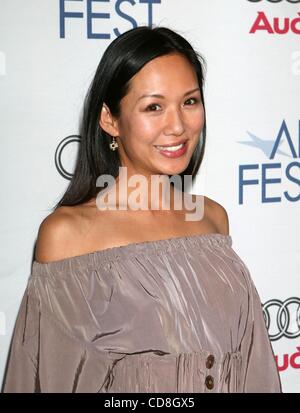 Nov 05, 2008 - Los Angeles, Californie, USA - Actrice STEPH Chanson à Tilda Swinton Hommage AFI tenue à Sushi Club Archlight au complexe, Hollywood. (Crédit Image : Â© Paul Fenton/ZUMA Press) Banque D'Images