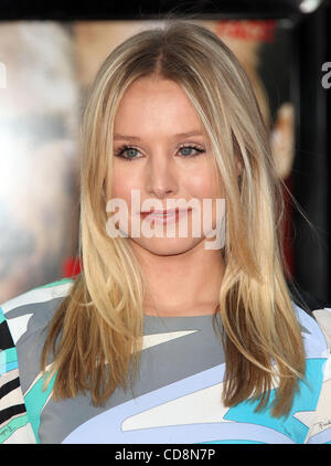 03 juin 2010 - Hollywood, Californie, États-Unis - Jun 3, 2010 - Hollywood, Californie, USA - Acteur Kristen Bell arrivant à 'l'équipe' Los Angeles Premiere tenue au Grauman's Chinese Theatre. (Crédit Image : © Lisa O'Connor/ZUMApress.com) Banque D'Images