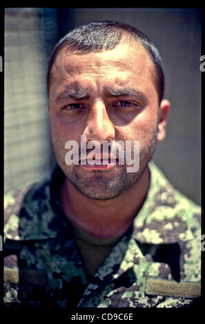Jul 01, 2010 - L'Afghanistan, de Paktika - Soldat de l'Armée nationale afghane 7. (Crédit Image : © Bill Putnam/ZUMAPRESS.com) Banque D'Images