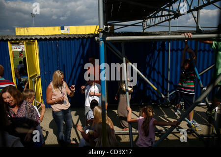 Jul 25, 2010 - Londres, Angleterre, Royaume-Uni - match de football de bienfaisance, Canvy Island, à Londres. (Crédit Image : ©/ZUMAPRESS.com) Lukasova Veronika Banque D'Images