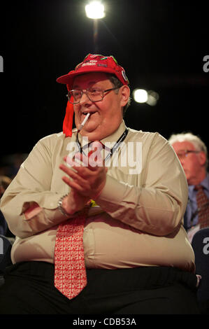 Sep 27, 2010 - Manchester, Angleterre, Royaume-Uni - le conseiller TOM WRIGHT assiste à la Conférence d'automne du travail à Manchester. (Crédit Image : Banque D'Images