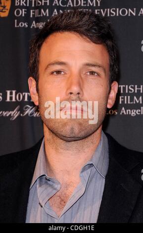 15 janvier 2011 - Hollywood, Californie, États-Unis - BAFTA Los Angeles 17e saison des prix Tea Party au Four Seasons de Beverly Hills, CA 1/15/2011 11..Ben Affleck.K67378SK.(Image Crédit : Â© Scott Kirkland/Globe Photos/ZUMAPRESS.com) Banque D'Images