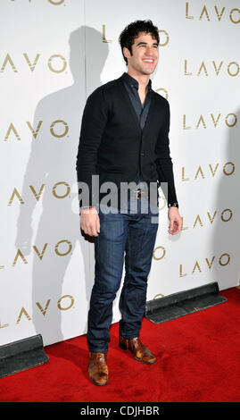 Feb 26, 2011 - Las Vegas, Nevada, USA - l'Acteur DARREN CRISS arrive pour fêter son anniversaire à la boîte de nuit LAVO au Palazzo, le 26 février 2011 à Las Vegas, Nevada. Criss tourné 24 le 5 février. (Crédit Image : © David Becker/ZUMAPRESS.com) Banque D'Images