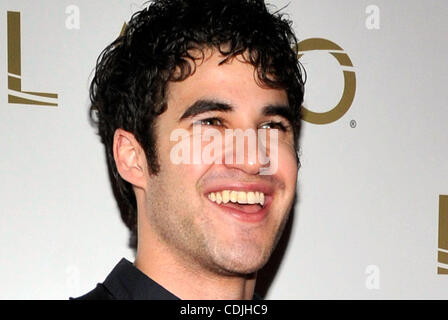 Feb 26, 2011 - Las Vegas, Nevada, USA - l'Acteur DARREN CRISS arrive pour fêter son anniversaire à la boîte de nuit LAVO au Palazzo, le 26 février 2011 à Las Vegas, Nevada. Criss tourné 24 le 5 février. (Crédit Image : © David Becker/ZUMAPRESS.com) Banque D'Images