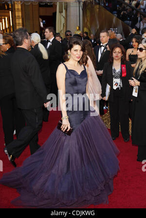 27 février 2011 - Hollywood, Californie, États-Unis - Marisa Tomei.83rd Annual Academy Awards - Oscars.Kodak Theatre.Hollywood, CA.27 mars 2011. K67709RHARV.(Image Crédit : © Roger Harvey/Photos/ZUMAPRESS.com) Globe Banque D'Images