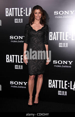 8 mars 2011 - Westwood, Californie, États-Unis - Bridget Moynahan arrive pour la première du film 'Battle : Los Angeles" au théâtre du village. (Crédit Image : © Lisa O'Connor/ZUMAPRESS.com) Banque D'Images