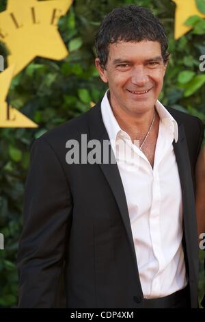 30 juin 2011 - Madrid, Espagne - Acteur Antonio Banderas assiste à la 25e anniversaire ELLE Magazine Awards à El Matadero. (Crédit Image : © Jack Abuin/ZUMAPRESS.com) Banque D'Images