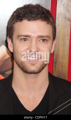 Le 20 juin 2011 - New York, New York, États-Unis - l'acteur et chanteur JUSTIN TIMBERLAKE assiste à la première mondiale de 'Bad Teacher' tenu à la Ziegfeld Theatre. (Crédit Image : © Kaszerman ZUMAPRESS.com)/Nancy Banque D'Images