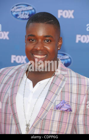 25 mai 2011 - Los Angeles, Californie, États-Unis - Jacob Lusk, participant à la finale d'American Idol 2011 Tenue des arrivées lors de la Nokia Theatre de Los Angeles, Californie Le 25/5/11. 2011.(Image Crédit : © D. Long/Globe Photos/ZUMAPRESS.com) Banque D'Images