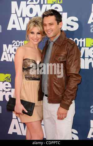 5 juin 2011 - Los Angeles, Californie, États-Unis - Chelsea Kane participant à la 2011 MTV Movie Awards arrivants tenue à Universal Studios à Universal City, Californie Le 6/5/11. Crédit Image : 2011(© D. Long/Globe Photos/ZUMAPRESS.com) Banque D'Images