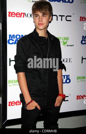 Juin 23, 2011 - New York, New York, États-Unis - Justin Bieber arrive pour le ''Monte Carlo'' le dépistage à l'AMC Loews Lincoln Square Cinema à New York le 23 juin 2011.(Image Crédit : © Sharon Neetles Globe/ZUMAPRESS.com)/Photos Banque D'Images