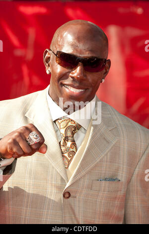 13 juillet 2011 - Los Angeles, Californie, États-Unis - Green Bay Packers' DONALD DRIVER sur le tapis rouge des ESPY awards 2011 d'ESPN au Nokia Theater dans le centre-ville de Los Angeles. (Crédit Image : &# 169 ; John Schreiber/ZUMAPRESS.com) Banque D'Images