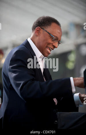 Aug 14, 2011 - San Jose, Californie, USA - RAMSEY LEWIS réalise en direct à la 22e Festival de Jazz de San Jose. (Crédit Image : © Jérôme Brunet/Zuma Press) Banque D'Images