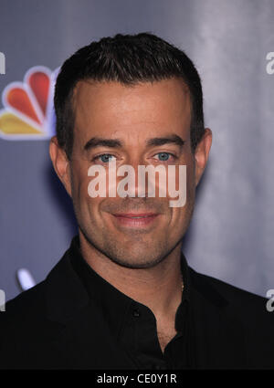 28 octobre, 2011 - Culver City, Californie, États-Unis - Carson Daly arrive pour l'annonce de la saison 2 de "The Voice" tenue à Sony Pictures. (Crédit Image : © Lisa O'Connor/ZUMAPRESS.com) Banque D'Images