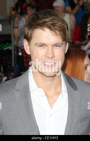 Aug 06, 2011 - Los Angeles, Californie, USA - l'Acteur CHORD OVERSTREET au 'Glee 3D le film concert' Première mondiale tenue au théâtre le village. (Crédit Image : © Jeff Frank/ZUMAPRESS.com) Banque D'Images