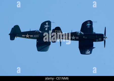 16 octobre 2011 - Houston, Texas, États-Unis - les avions de combat est au cours de l'flying Wings Over Houston à Ellington Field à Houston, TX. (Crédit Image : © Juan DeLeon/Southcreek/ZUMAPRESS.com) Banque D'Images