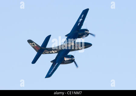 16 octobre 2011 - Houston, Texas, États-Unis - avion de chasse vole pendant les ailes sur Houston à Ellington Field à Houston, TX. (Crédit Image : © Juan DeLeon/Southcreek/ZUMAPRESS.com) Banque D'Images