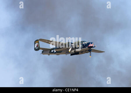 16 octobre 2011 - Houston, Texas, États-Unis - Avion vol de chasse pendant les ailes de Houston à Ellington Field à Houston, TX. (Crédit Image : © Juan DeLeon/Southcreek/ZUMAPRESS.com) Banque D'Images