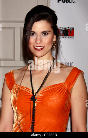 Milena Govich soirée d'ouverture de la production musicale de Broadway 'Bloody Bloody Andrew Jackson' à la Bernard B. Jacobs Theatre - Arrivées. La ville de New York, USA - 13.10.10 Banque D'Images