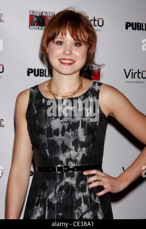 Alison Pill soirée d'ouverture de la production musicale de Broadway 'Bloody Bloody Andrew Jackson' à la Bernard B. Jacobs Theatre - Arrivées. La ville de New York, USA - 13.10.10 Banque D'Images