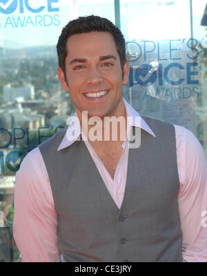 Zachary Levi 2011 People's Choice Awards annonce, tenue à l'hôtel de Londres à Los Angeles, Californie - 09.11.10 Banque D'Images