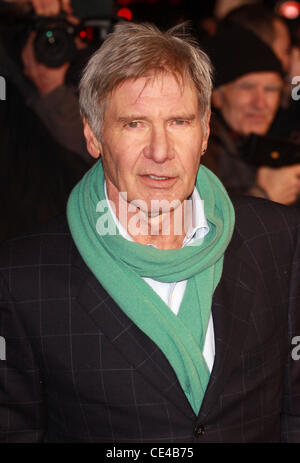 Harrison Ford UK premiere de 'Morning Glory' tenue à l'Empire Leicester Square - Arrivées. Londres, Angleterre - 11.01.11 Banque D'Images