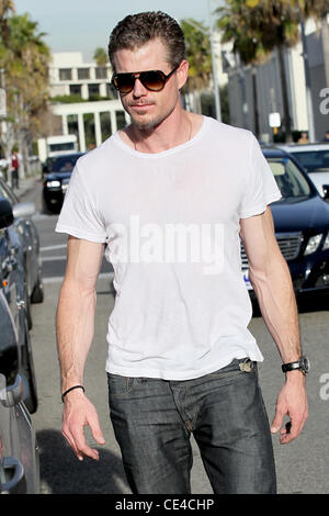 Eric Dane 'Grey's Anatomy' courses star à Beverly Hills, Los Angeles, Californie - 14.01.11 Banque D'Images