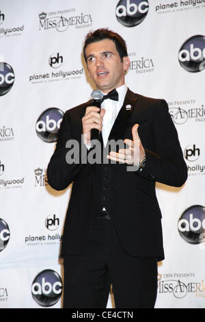 Tony Dovolani Miss America 2011 Conférence de presse au Planet Hollywood Resort and Casino Las Vegas, Nevada - 15.01.11 Banque D'Images