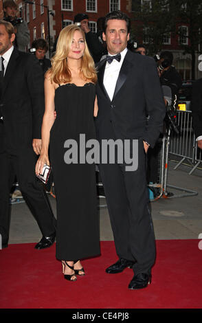 Jennifer Westfeldt et Jon Hamm GQ Man of the Year Awards 2010 s'est tenue au Royal Opera House - Arrivées. Londres, Angleterre - 07.09.10 Banque D'Images