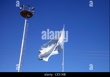 Drapeau argentin Banque D'Images