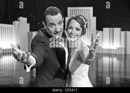 L'ARTISTE 2011 Weinstein Company film avec Jean Dujardin comme George Valentin et Peppy Miller Bérénice Bejo comme Banque D'Images