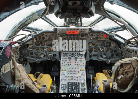 Handley Page Victor cockpit Banque D'Images