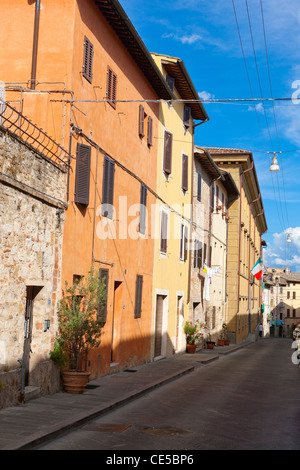 Colle di Val d'Elsa ou Colle Val d'Elsa est une commune italienne de Toscane, Province de Sienne, Italie, Europe Banque D'Images