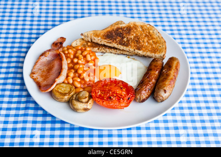 Petit déjeuner frit Banque D'Images