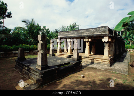 Jain temple à Sulthan Bathery ; Wayanad Kerala ; Inde ; Banque D'Images