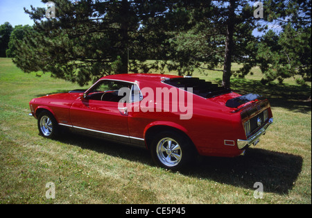 1970 Ford Mustang Mach 1 Banque D'Images