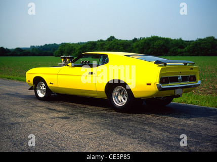 1973 Ford Mustang Mach 1 Banque D'Images