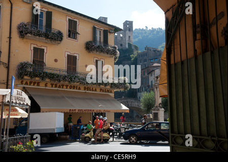 Dolceacqua, Province de Imperia, Italie, Europe Banque D'Images