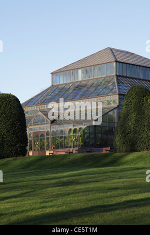 Palm House dans les jardins botaniques, Glasgow, Écosse, Royaume-Uni Banque D'Images