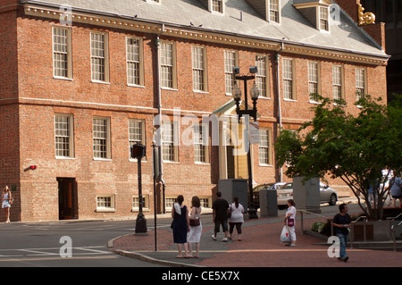 Old State House, Boston, Massachusetts, United States, USA, Amérique du Nord, l'architecture, la construction Banque D'Images