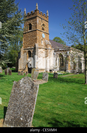 L'église de Sainte Marie la Vierge, dans Pillerton Hersey, Warwickshire, Angleterre Banque D'Images