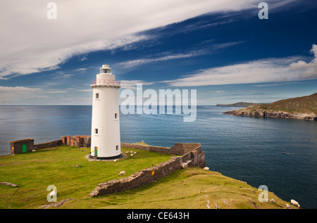 L'extrémité ouest de l'île de Bere, Péninsule de Beara, comté de Cork, Irlande, donnant sur l'Océan Atlantique Banque D'Images