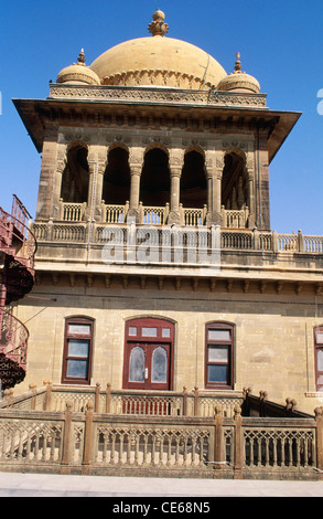 Palais Vijaya Vilas ; palais Vijay Vilas ; Mandvi Kutch Kachchh ; Gujarat ; Inde Banque D'Images