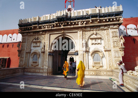 Deshnok Karni Mata Mandir ; ; ; Inde Rajasthan Banque D'Images