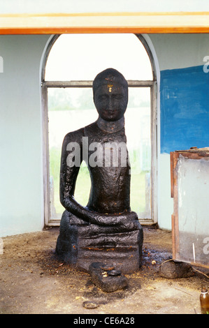 11e siècle Bouddha a appelé le Karumadikuttan à Allappuzha Karumadi près de Kerala ; Inde ; Banque D'Images