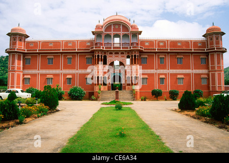 Maharaja Palace Samode près de Jaipur Rajasthan ; Inde ; Banque D'Images