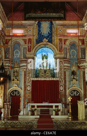 Basilique Santa Cruz église catholique romaine à fort Cochin Kerala ; Inde ; Banque D'Images