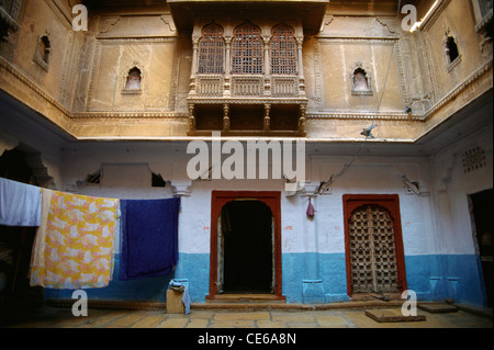 Salim Singh Ki Haveli Jaisalmer ; ; ; Inde Rajasthan Banque D'Images