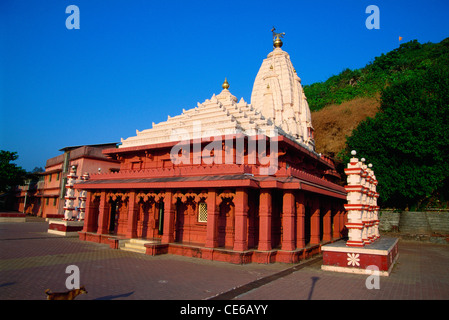 Shree Ganpatipule Mandir ; Temple Ganesh ; Ganpatipule ; quartier Ratnagiri ; côte Konkan ; Maharashtra ; Inde ; Asie Banque D'Images