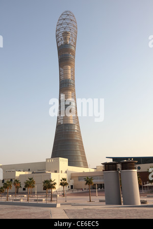 L'Aspire tower à Doha, Qatar Sports City Complex Banque D'Images